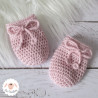 Moufles bébé en laine mérinos sur commande
