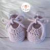 Chaussons ballerines en laine