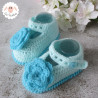 Chaussons babies en laine layette