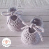 Chaussons ballerines en laine