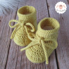 Bonnet et chaussons en laine mérinos