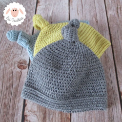 Bonnet et chaussons en laine mérinos