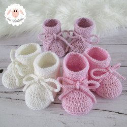 Chaussons bébé en laine mérinos