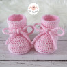 Chaussons bébé en laine mérinos
