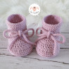 Chaussons bébé en laine mérinos