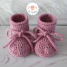 Chaussons bébé en laine mérinos