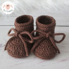 Chaussons bébé en laine mérinos