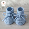 Chaussons bébé en laine mérinos