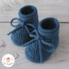 Chaussons bébé en laine mérinos