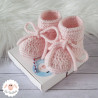 Chaussons bébé en laine mérinos